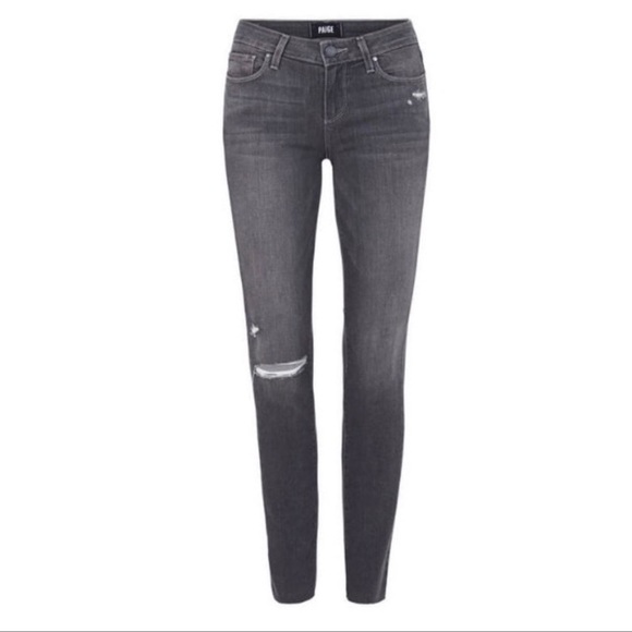 Paige Verdugo Raw Hem Ankle Jeans - Picture 6 of 13